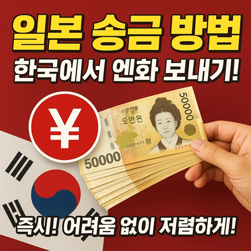 [일본 송금 방법] 한국에서 엔화 보내기! – JPY 이체 어렵고 비싸게 하지 마세요